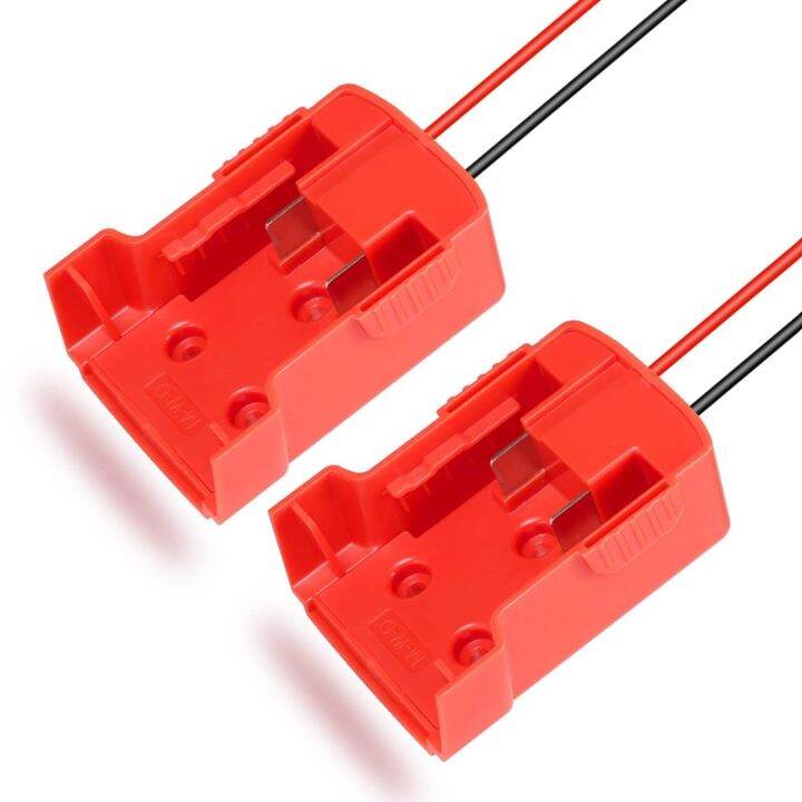 Power Wheels Adapter Compatible with MK M18 Battery 18V for Power