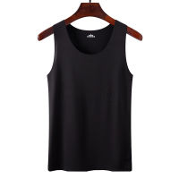 Womens Solid Color Sleeveless Tank Tops Ice Silk Breathable Casual Tank Shirts