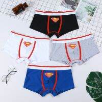 【cw】 Men 39;s Cartoon Superhero Briefs StudentPants BreathableBoxer Shorts Film Male Underwear