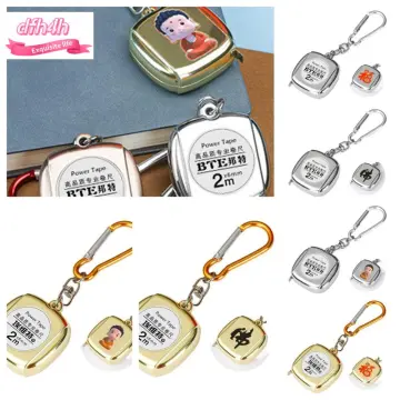 3 Pack 1m 3ft Mini Tape Measure Keychain Key Ring With Tape Measure