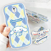 Case4you สำหรับ Samsung Galaxy J5 2017 Pro พร้อมที่ยึดฟรีนิ่มแฟชั่นเคสโทรศัพท์หยัก Meloy Kity Cat Cinnamoroll การ์ตูนป้องกันกล้องคลุมทั้งหมดเคสโทรศัพท์มือถือ