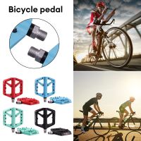 Bike Pedals Nylon Sealed Bearings Road BMX MTB Mountain Bicycle Wide Flat Platform Ultralight 9/16 Non-Slip Cycling Accessories