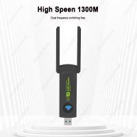 1300Mbps USB Wireless Network Card 2.4G 5G Dongle Antenna AP Wifi Adapter Dual Band Wi-Fi USB 3.0 Lan Ethernet 1300M  USB Network Adapters