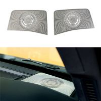 For 2021-2023 Car Front A Pillar Audio Horn Speaker Cover Sticker Trim Accessories ,Stainless Steel 2PCS