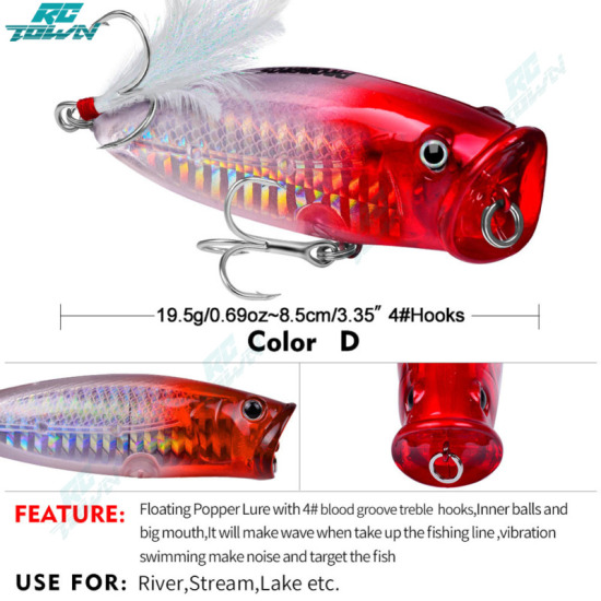 Sinking Pencil Lures Fishing Bait Crankbait Wobbler Artificial