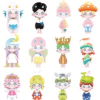 Original Pop Mart ZOE Midsummer Elf Night Series Blind Box Toy Figurine Random One Cute Anime Character Gift Surprise Doll