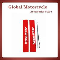 On sale Front Fork Protector Shock Absorber Guard Wrap Cover Fork Skin For Motorcycle Motocross Pit Dirt Bike YZF250 CRF250 CRF4 Covers