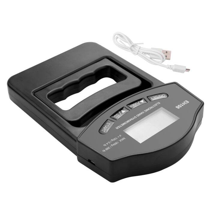 Grip Strength Tester, 396Lbs/180Kg Digital Hand Dynamometer Grip ...