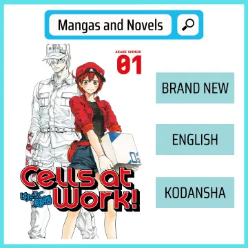 CELLS AT WORK! / Hataraku Saibou Manga Vol.1-6 Complete Set - by