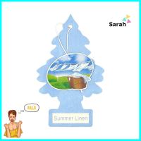 แผ่นหอมปรับอากาศ LITTLE TREES 0.21g SUMMER LINENAIR FRESHENER PAD LITTLE TREES 0.21G SUMMER LINEN **ด่วน ของมีจำนวนจำกัด**