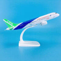 ABaza ขายร้อนสังกะสี Ally วัสดุ1:200 20ซม. เครื่องบิน Aircrafts Comac C919เครื่องบิน ModelM