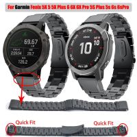 Gorący 20 22 26mm inteligentny pas stalowy pasek zamienny Quick Release dla Garmin Fenix 7X 7 7S 6 6S 6X Pro 5 5X Plus opaska na nadgarstek