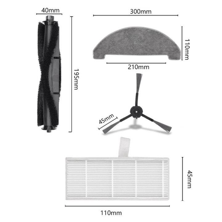 main-side-brush-hepa-filter-dust-bag-mop-cloths-rag-spare-parts-for-s9-robot-vacuum-cleaner-accessories-kit