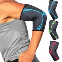 +【‘ Elbow Brace For Weight Lifting Compression Support Tennis Golfer Elbow Pain Relief Breathable Badminton Basketball Elbow Pads