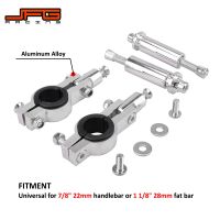 Motorcoss Parts Motorcycle Dirt Bike ATV Quad 1 1/8 28mm Handlebar hand guards Clamps Mount Kit 22mm handguards Mount Parts