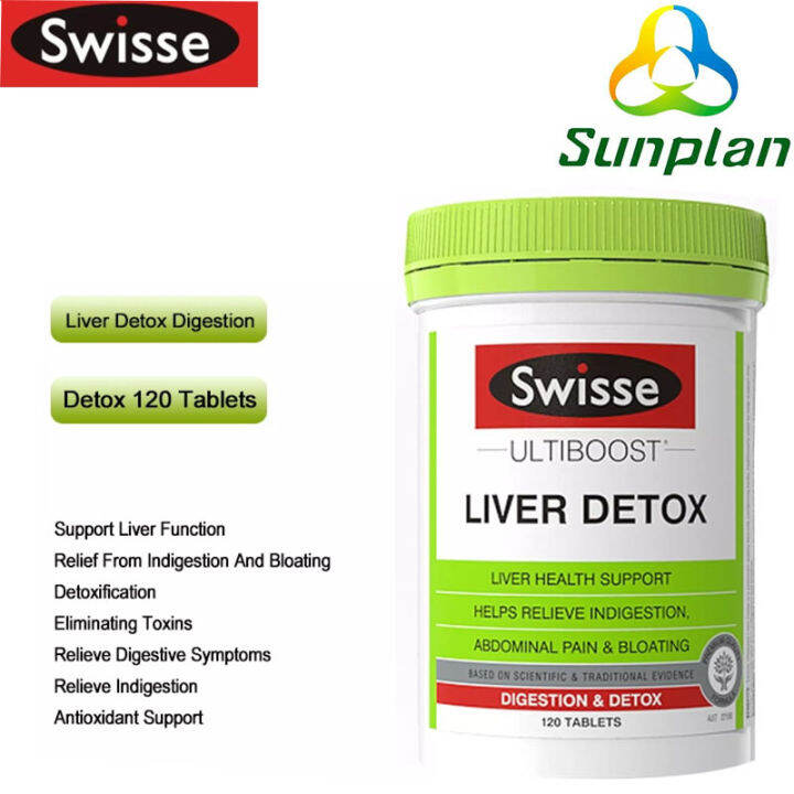 Swisse Ultiboost Liver Detox 120 Tablets Lazada PH