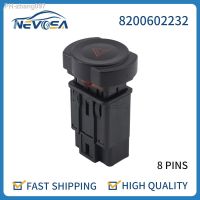 Nevosa 8200602232 For Renault Aprio For Dacia Duster Sandero Car Power Emergency Hazard Warning Flash Light Single Button Switch