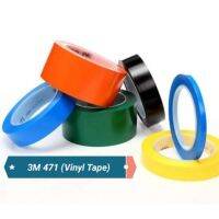 3M 471 Vinyl Tape เทปตัดเส้น ตีเส้นพื้น (เนื้อไวนิล) ตีเส้นคม + เข้าโค้งเนียนเรียบ ทนอุณหภูมิสูง พ่นสีอบได้ #สติ๊กเกอร์ติดรถ ญี่ปุ่น  #สติ๊กเกอร์ติดรถยนต์ ซิ่ง  #สติ๊กเกอร์ติดรถยนต์ 3m  #สติ๊กเกอร์ติดรถ