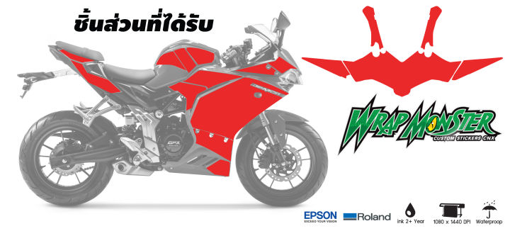 สติ๊กเกอร์แต่งรถ-gpx-demon-150gr-รอบคัน-ลาย-หนุมาน