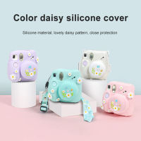 สำหรับ Instax Mini 7 11เคสกล้องหนัง PU อ่อนนุ่มปลอกซิลิโคนกระเป๋าสำหรับกล้องโพลารอยด์ฟิล์มฟูจิฟิล์มกระเป๋ากล้องพร้อม Tali Bahu