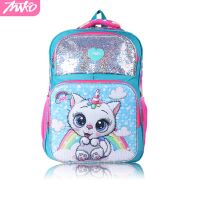 Unicorn Backpacks for Girls Glitter Sequins Cute School Bag Waterproof Lightweight Bookbag Kids Gift