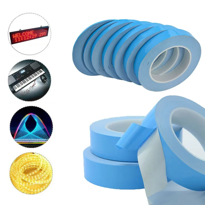 1 【CW】 25meterRoll Transfer Heat Tape Double Sided Thermal Conductive