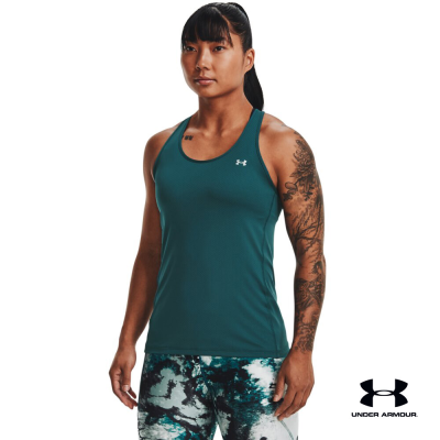 Under Armour UA Womens HeatGear® Armour Racer Tank อันเดอร์ อาร์เมอร์ เสื้อออกกำลังกายสำหรับผู้หญิง