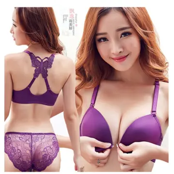 Front Closure Bra Padded Push Up - Best Price in Singapore - Mar