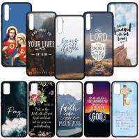 ซิลิโคน Coque อ่อนนุ่ม ปก H176 DA11 Bible Verse Jesus Christ Christian เคสโทรศัพท์ หรับ iPhone 14 13 12 11 Pro XS Max X XR 6 7 8 6S Plus 6Plus 7Plus 8Plus 7+ 8+ 6+ 14Plus Phone Casing + 14+ ProMax 11Pro 13Pro 12Pro 14Pro