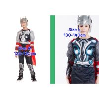 ฺBest Seller!!! 7C69 ชุดเด็ก ชุดกล้าม เทพเจ้าสายฟ้า ชุดธอร์ Muscle Thor Costumes AC4 ชุดแฟนซี ชุดเด็ก การ์ตูน Fancy Kids Fashion