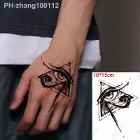 Waterproof Temporary Tattoo Sticker Eye of Horus Men Women Tatoo Body Art Water Transfer Flash Tatto Decals for Girls Lady