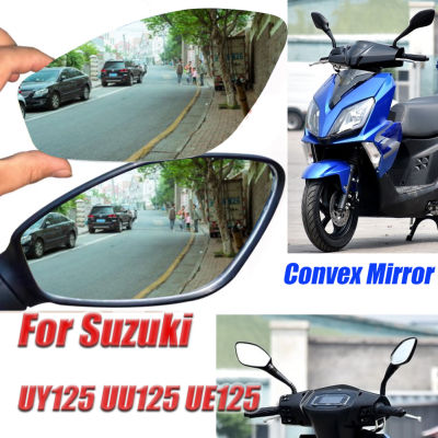 Cembung Motosikal Meningal Katkan Cermin Sisi Spion Lihat A Wawasan untuk Suzuki UY125 UU125 UE125 HAOJUE 125