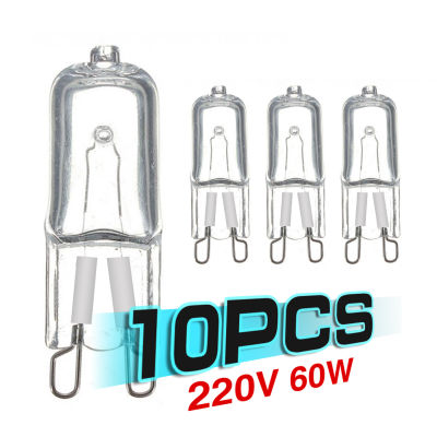 10pcs G9 220V 230V 240V LED Bulb 20W 25W 40W 60W Halogen Lamp Super Bright Warm White For Chandelier Lighting Halogen Bulbs