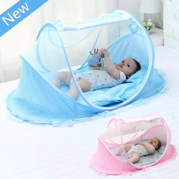 New Style Portable Folding Free Installation Newborn Crib Mosquito Net Children Kids Tent 0 2 Year Old Baby Lazada Ph