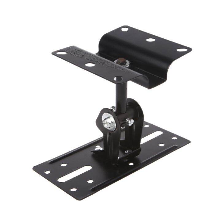 universal-home-theater-steel-adjustable-speaker-ceiling-wall-mount-ckets-black-metal