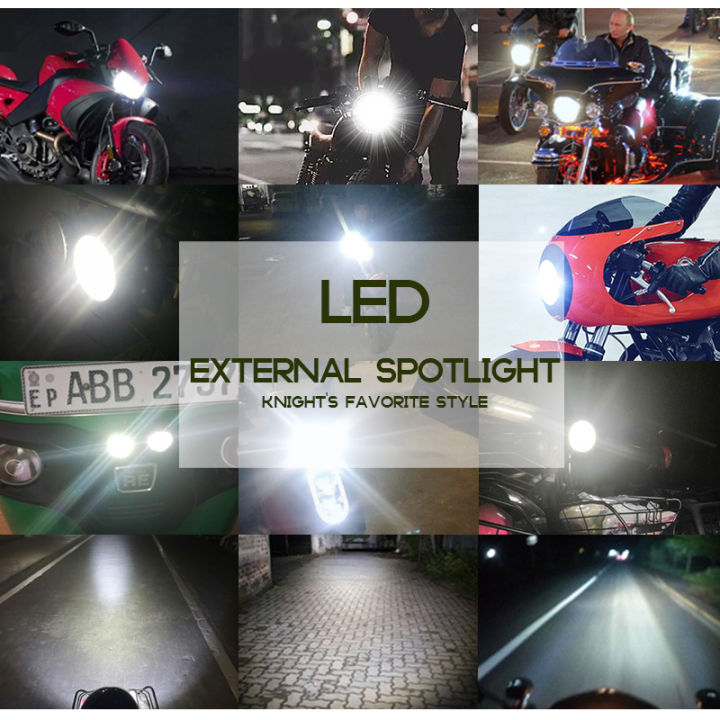 cnsunnylight-mini-tri-model-รถจักรยานยนต์-led-ไฟหน้า-bi-color-projector-เลนส์รถ-atv-ขับสปอตไลท์หมอกเสริม-drl-light