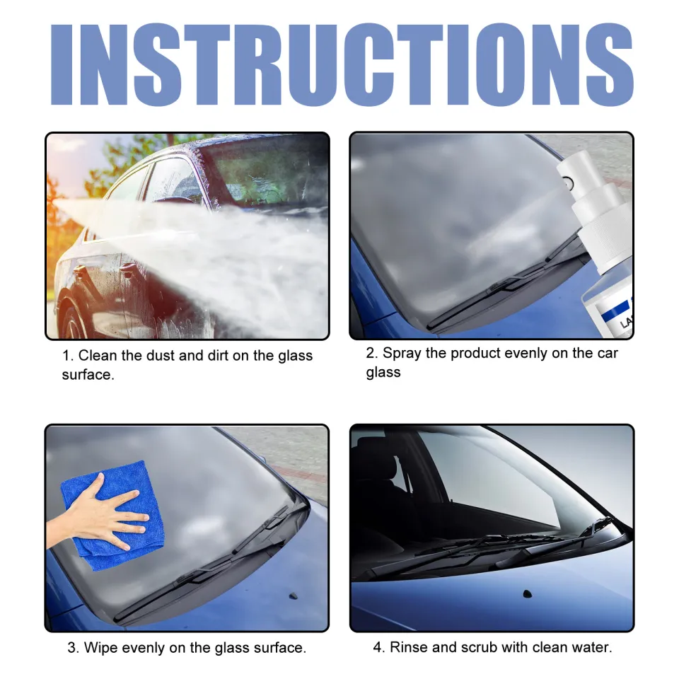 Car Glass Anti Rain Paint Auto Windshield Water Repellent Coating