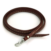 สร้อยหนัง Brown OHM Whip Bracelet OHM Beads Silver 925 Bracelet