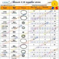 ปะเก็นหัวฉีด50ชิ้นปะเก็น B11 B12 B13 B14 B16 B21 B22 B23 B24 B25 B26 B48 B31ลิ้นปิดเปิดหัวฉีดปรับการซ่อมเครื่องซักผ้าสำหรับ Bosch