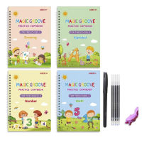 เด็ก Copybook Practice Book Magic Word Book Early Education Montessori ปากกาควบคุมการฝึกอบรมของเล่นเพื่อการศึกษาสำหรับเด็ก