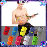 Bitak ข้อมือ Sweatband เทนนิสสายรัดข้อมือกีฬาวอลเลย์บอลยิมรั้งข้อมือสนับสนุนวงเหงื่อผ้าขนหนูสร้อยข้อมือป้องกัน 8/11 ซม.