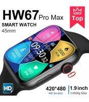 ⭐Sale⭐ นาฬิกา smart watch HW67 mini/HW67 pro max/ของแท้ ?% เมนูไทย เต็มจอจอคม อัพรูปเพิ่มได้ รับสายโทรเข้า-ออก มีธีมหลากหลาย มีประกัน พร้อมเก็บปลายทาง