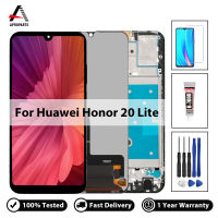 Original สำหรับ Huawei Honor 20 Lite จอแสดงผล LCD สำหรับ HRY-LX1T MAR-LX1H Touch Screen Digitizer Assembly พร้อมกรอบ100% ทดสอบ Touch Panel