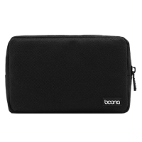 2X Travel Storage Bag Multifunctional Storage Bag for Laptop Power Adapter Data Cable Charger Black