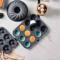 NIGHT PU Bakeware อุปกรณ์ภายในบ้าน DIY ซิลิโคน การทำอาหาร ของหวาน ถ้วยมัฟฟิน คัพเค้ก กระดาษห่อเค้ก เครื่องมืออบ