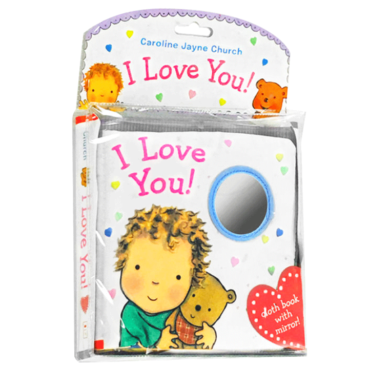 I love you cloth book English original picture book I love you children