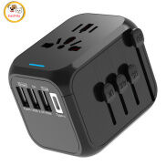 Travel Adapter Type-c Charging Port Socket Us Eu Uk Au Plug 309bt Multi