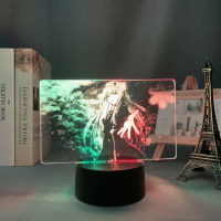 Colorful Anime Two Tone Lamp Darling In The Franxx Zero Two for Kid Bedroom Deco Birthday Gift Manga Zero Two Two Tone Led Light