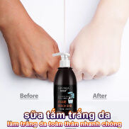 sữa tắm trắng da toàn thân Sữa tắm làm trắng da bùn núi lửa Sữa tắm nước