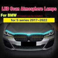 ทำความสะอาดสำหรับ BMW 5 Series 2017-2022 M5 F90 DRL RGB แอลซีดีสีมัลติคัลเลอร์ F11 F18 G30สแกนได้เริ่ม Lampu Jalan กลางวัน12V LED 1ชิ้นหลอดไฟ LED &amp; HIDs